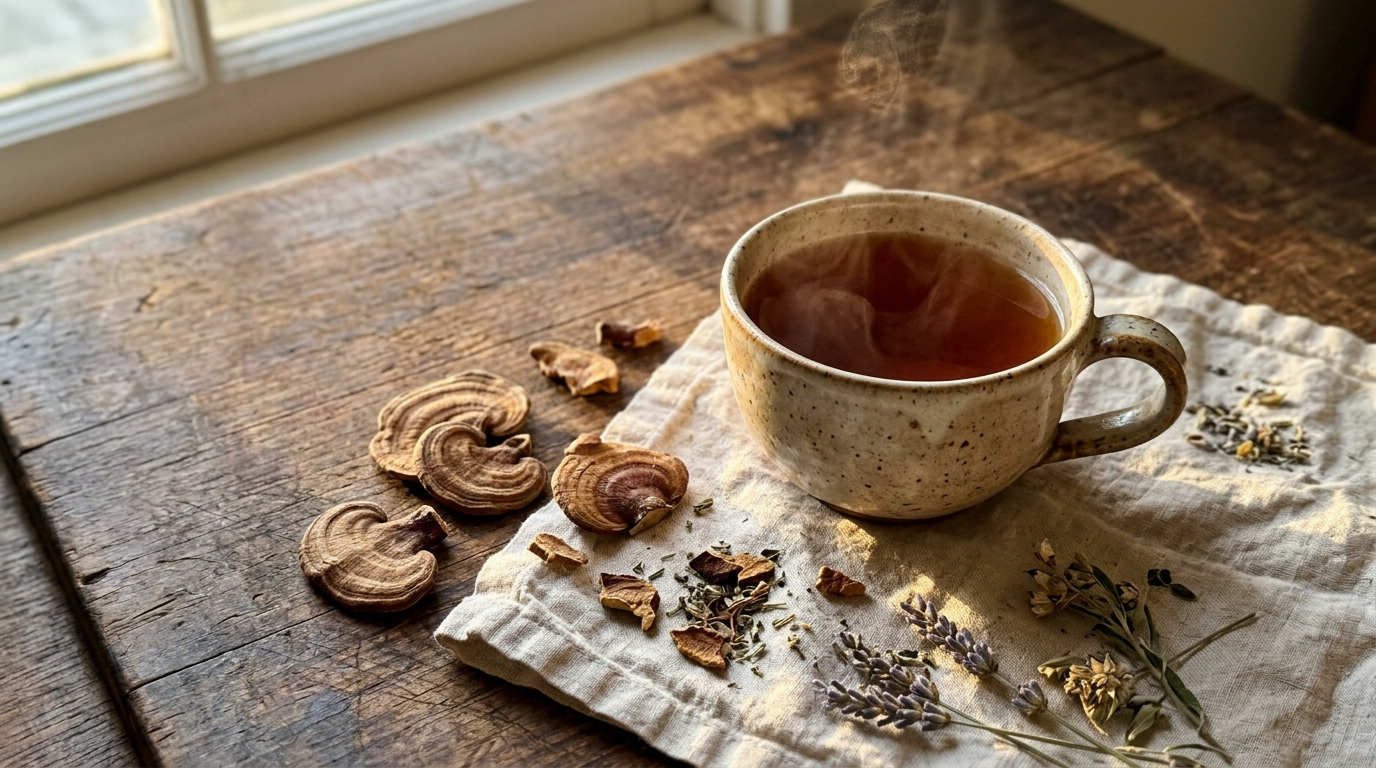 How Reishi Mushroom Tea Promotes Relaxation and Rest