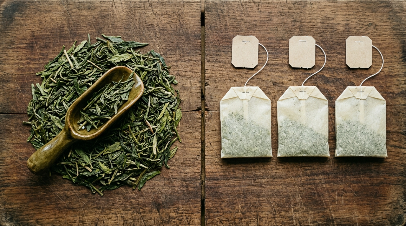 🫖 Loose Leaf vs. Tea Bags: What’s Better for Your Wellness Ritual?