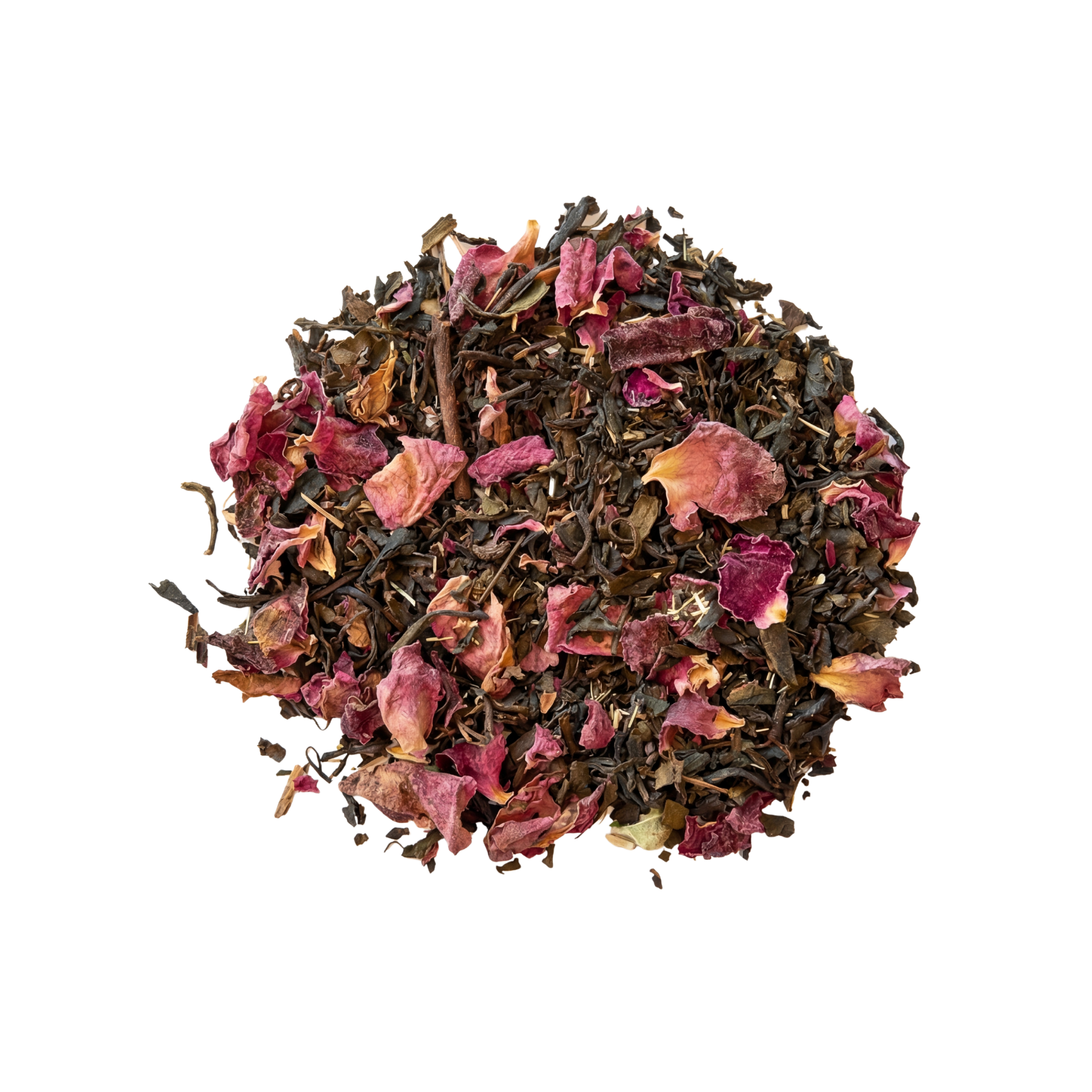 Wakoucha Grace organic Japanese black tea with cordyceps, ginseng and rose petal loose leaf blend