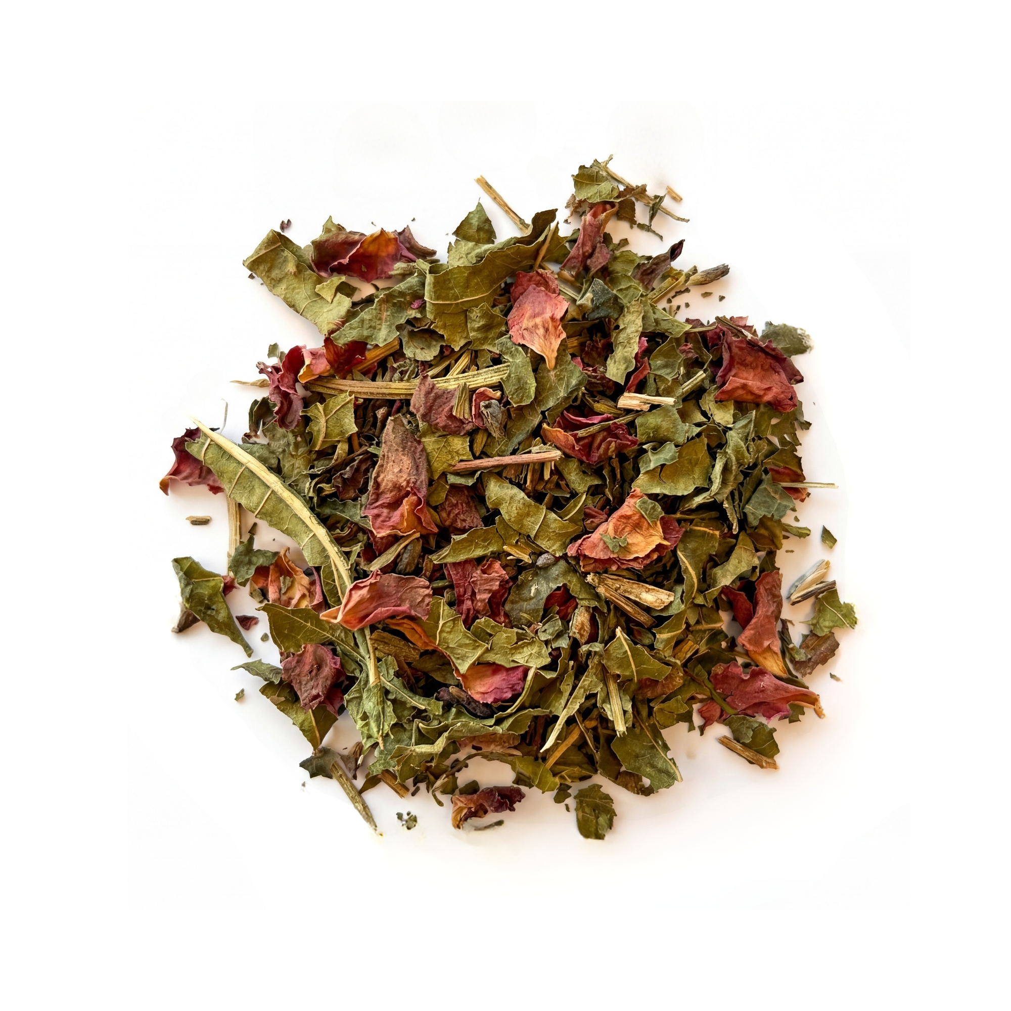 Kuwanoha Bliss organic Japanese mulberry leaf tea with reishi mushroom, lavender and rose loose leaf